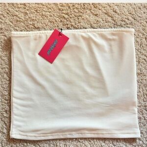 Edikted white tube top